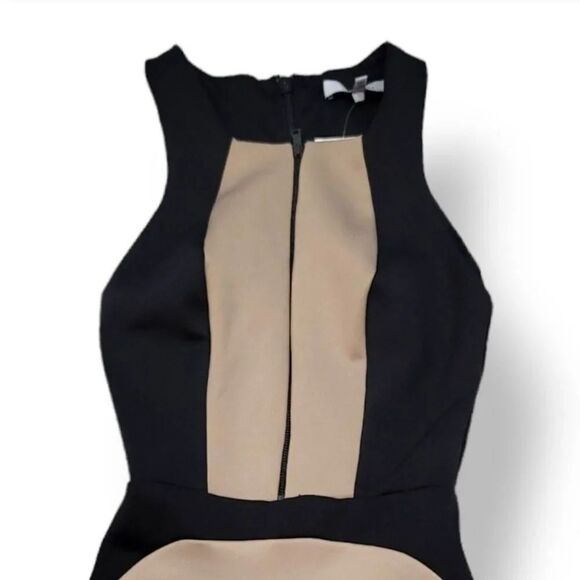 NEW Robert Rodriguez Pre-Fall 2013 Collection Intermix Colorblock Neutral Dress - Picture 5 of 15